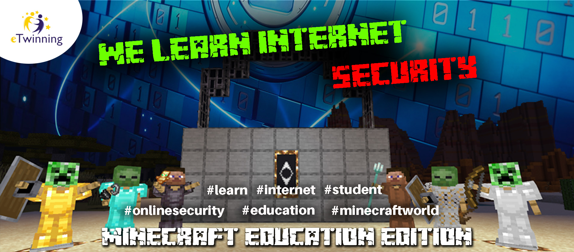 We learn internet security - Minecraft